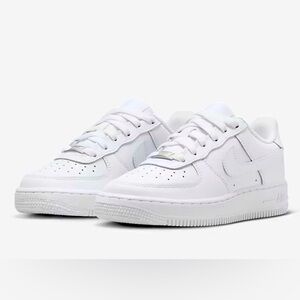 Jordan Nike Air Force 1 youth size 5.5 white worn once